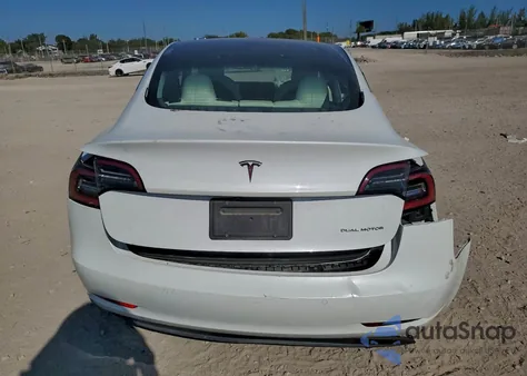 2021 Tesla Model 3 from USA, damaged, VIN 5YJ3E1EBXMF852779